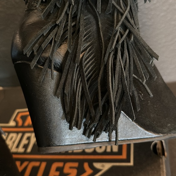 Harley Suede fringed booties - Picture 7 of 8